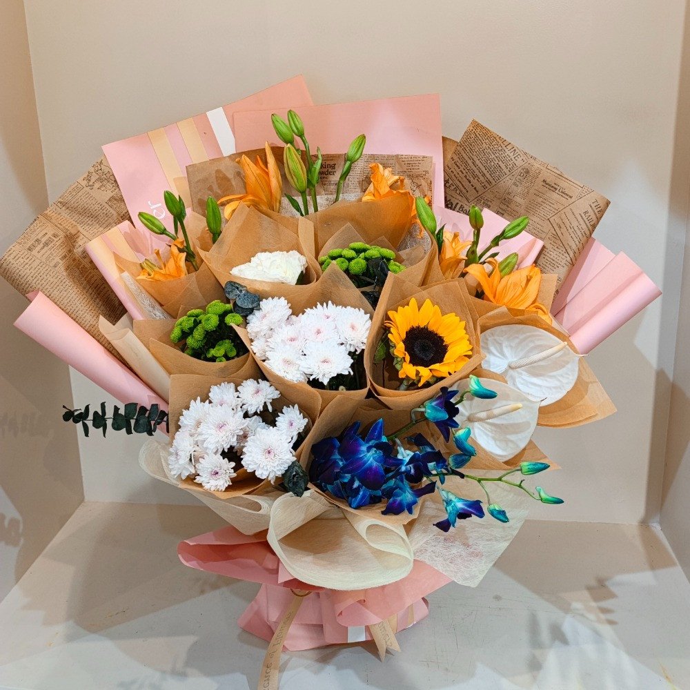 Premium Mixed Flower Bouquet
