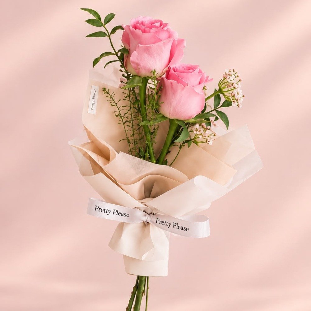 🌸 Pretty Pink Rose Bouquet