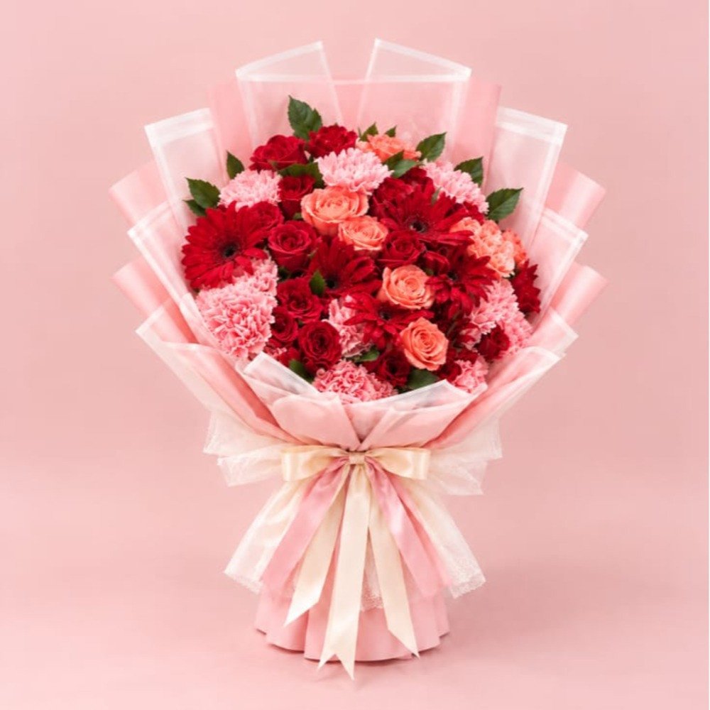 PREMIUM MIXED FLOWER BOUQUET