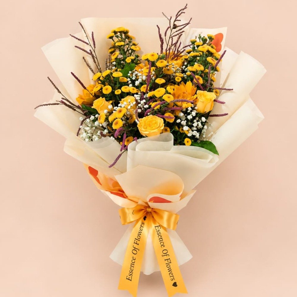 💛 Sunshine Yellow Bouquet 💛