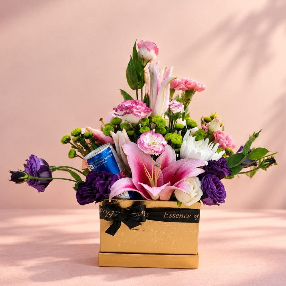 Luxury Pink & Purple Floral Box 💗💜