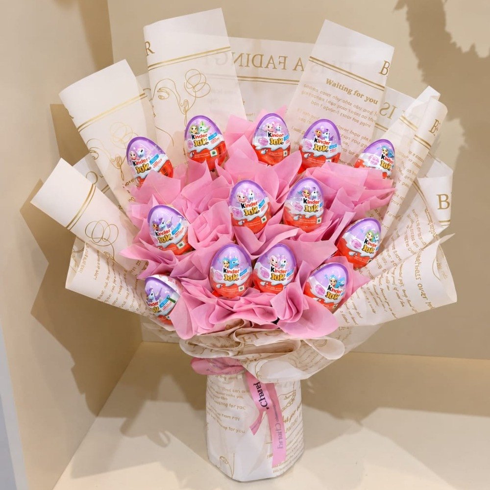 Pink Kinder Joy Bouquet 🎀