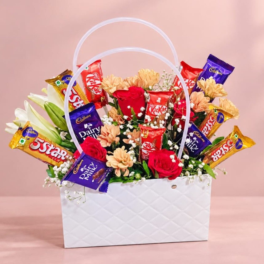Basket Bouquet