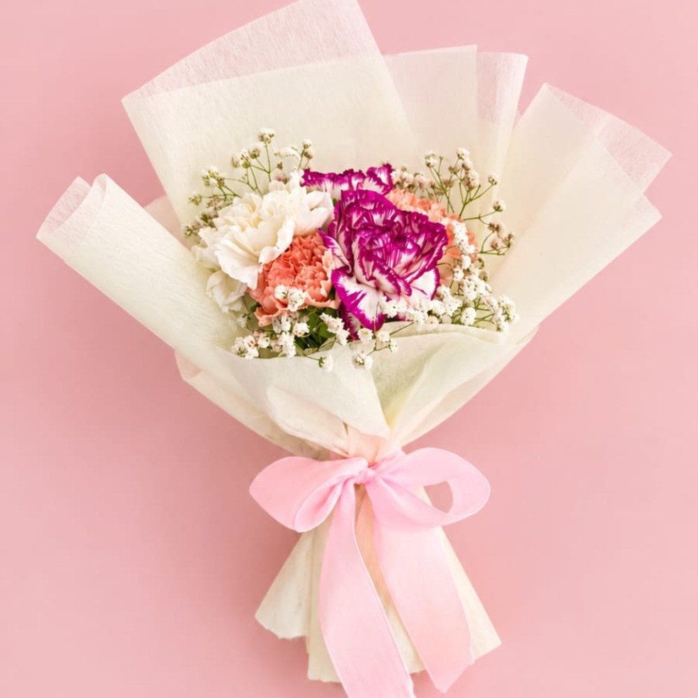 Pastel Carnation Bouquet