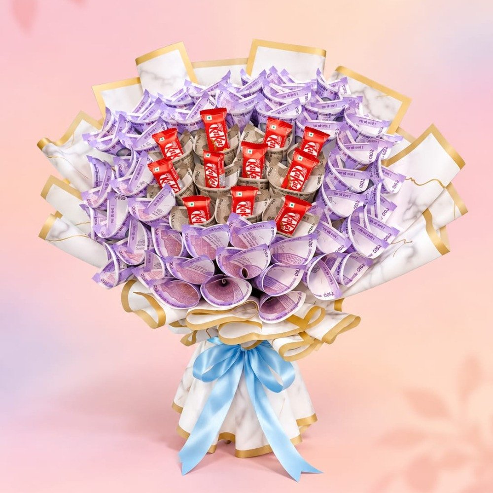 💐 Money & Chocolate Bouquet